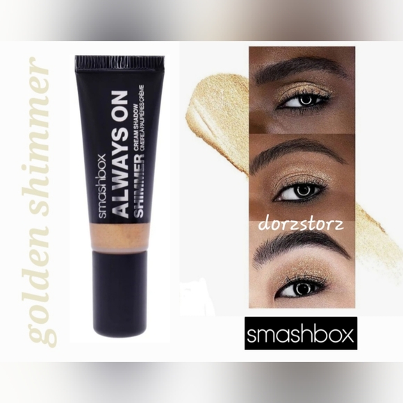 SMASHBOX Always On Cream Shadow Eyeshadow *GOLDEN SHIMMER* / .34 oz / New in box - Picture 1 of 6
